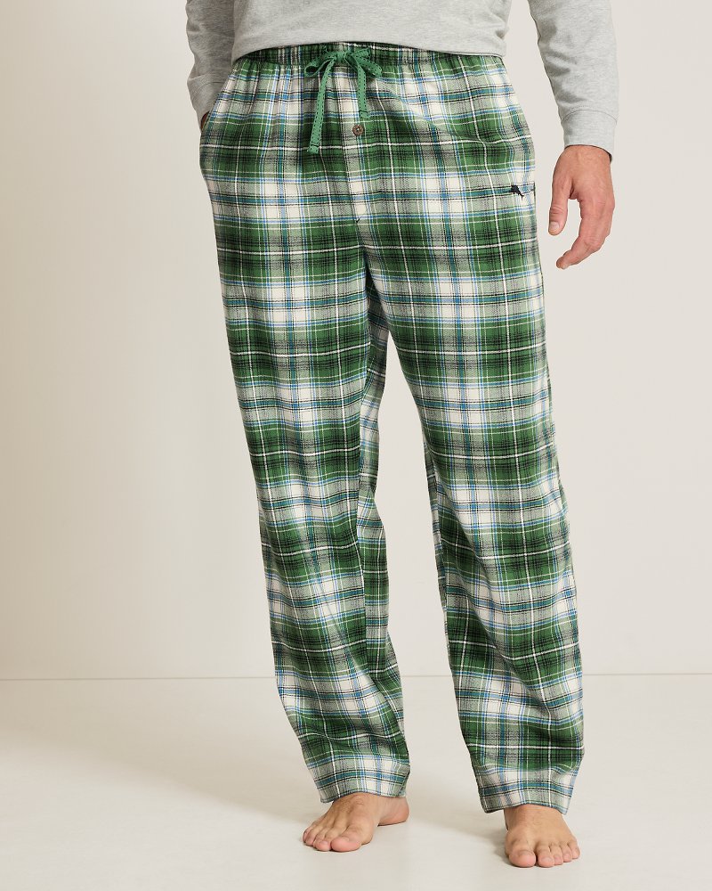 Big & Tall Santa's Holiday Flannel Pajama Pants
