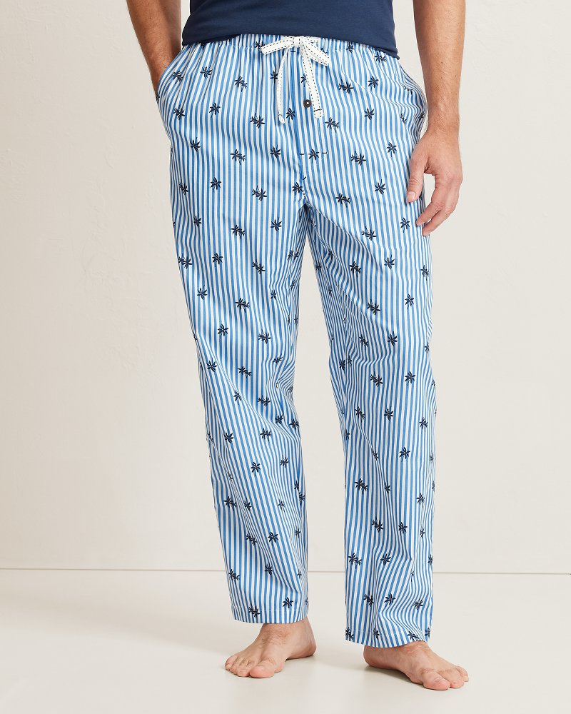 Big & Tall Woven Poplin Paradise Print Pants
