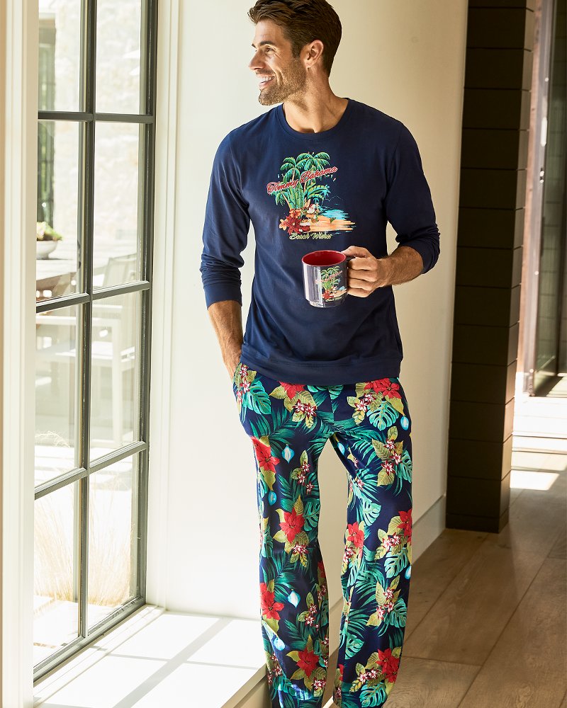 Surf Santa Pajama Set