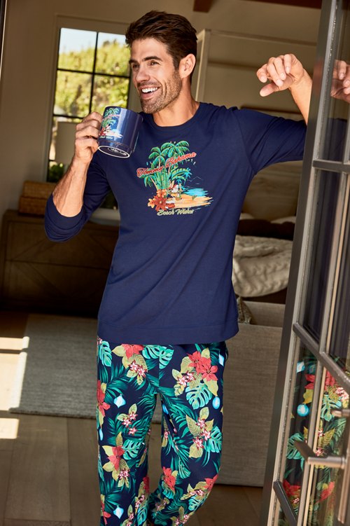Men's Beach Wishes Pajama Set