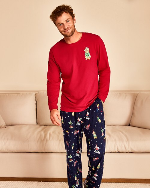 Men's Tropical Pajama Set