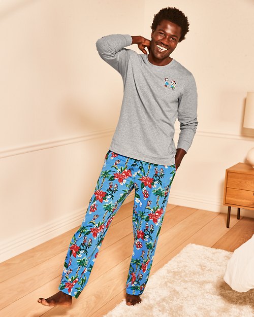 Men's Disney Festive Palms Pajama Set
