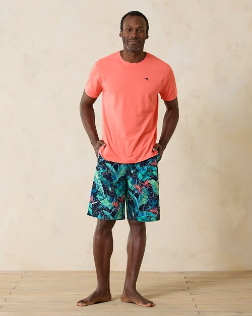 Big & Tall Short-Sleeve Shirt & Shorts Pajama Set