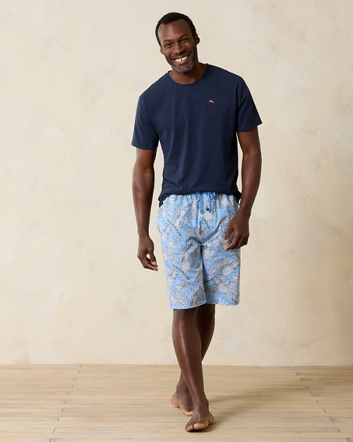 Short-Sleeve Shirt & Shorts Pajama Set