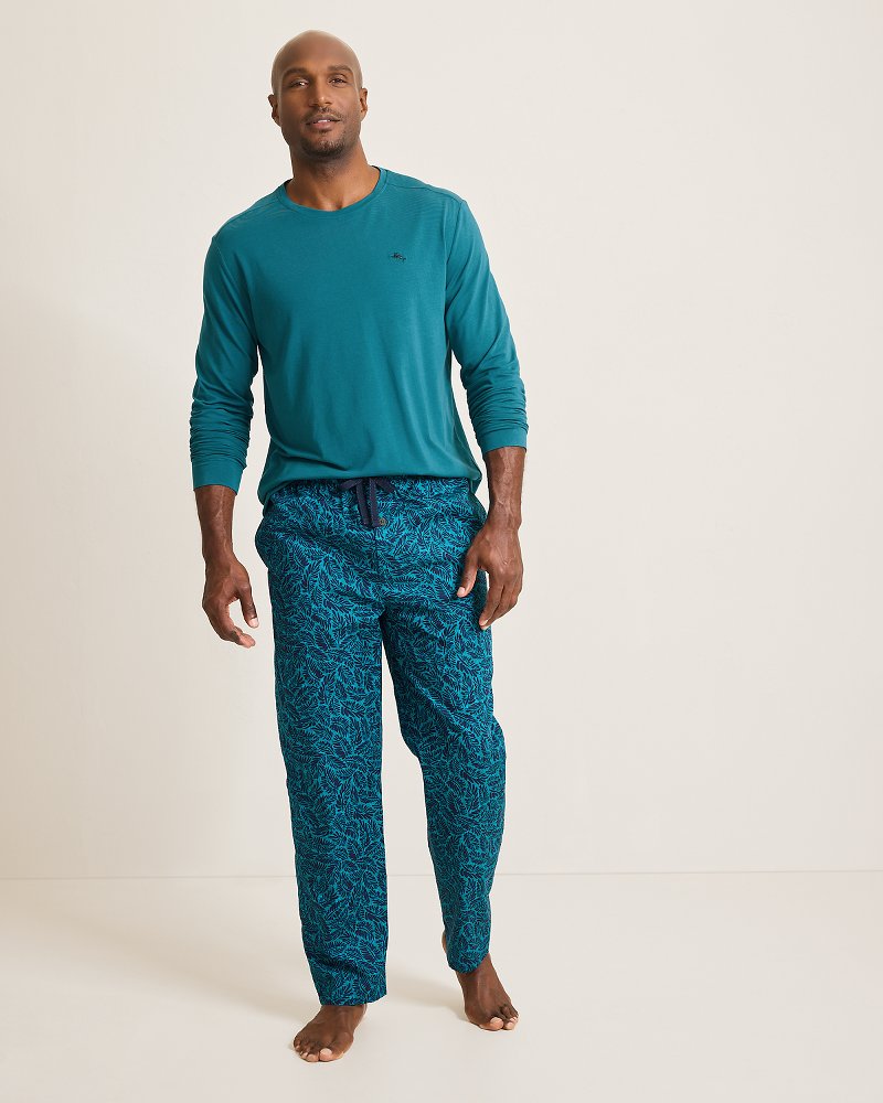 Big & Tall Jersey Long Sleeve & Pants Pajama Set