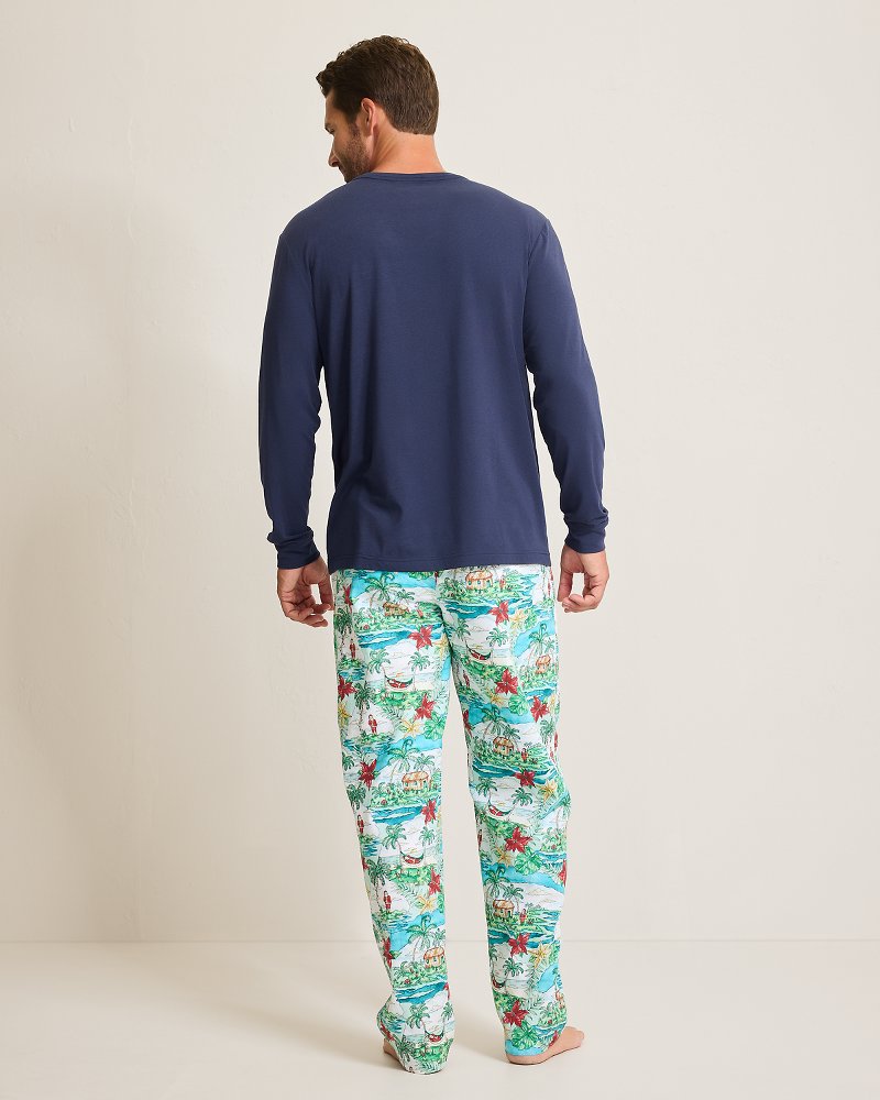 Jersey Long Sleeve & Pants Pajama Set