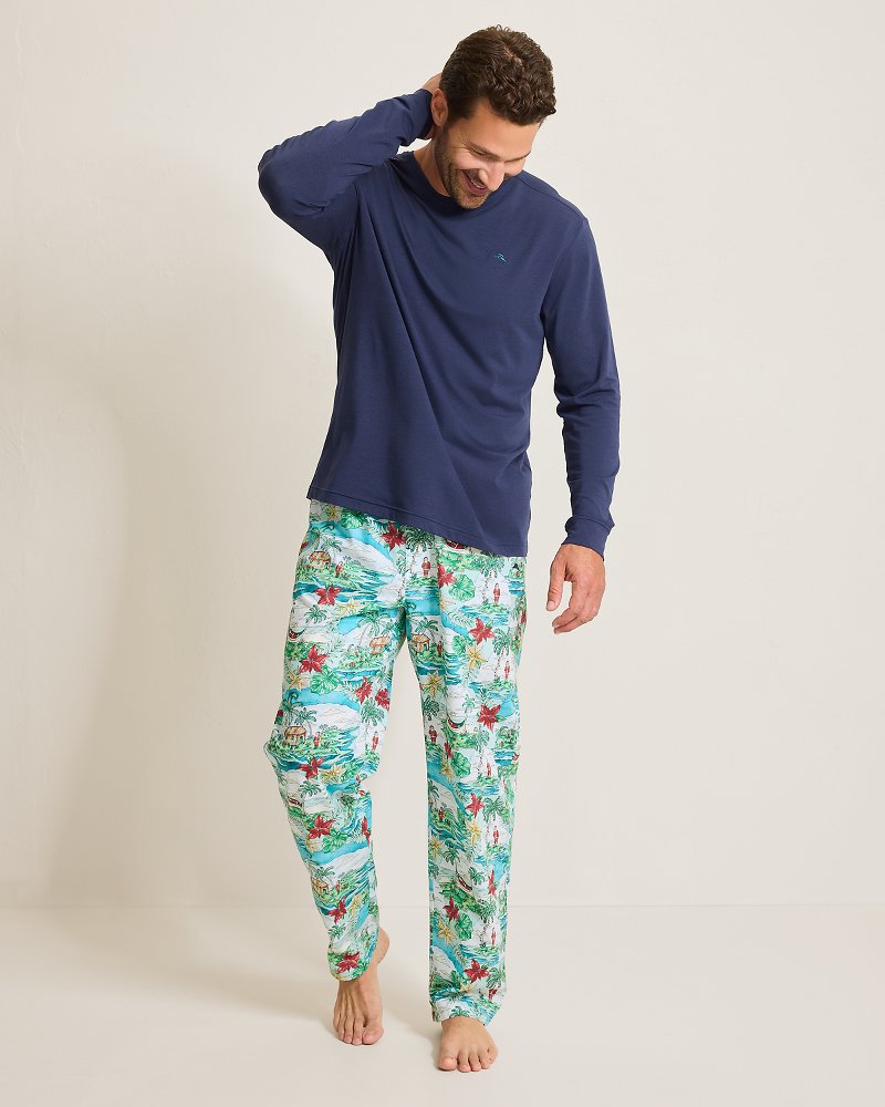 Jersey Long Sleeve & Pants Pajama Set