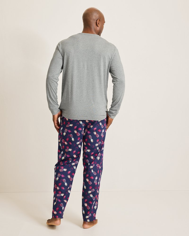 Jersey Long Sleeve & Pants Pajama Set