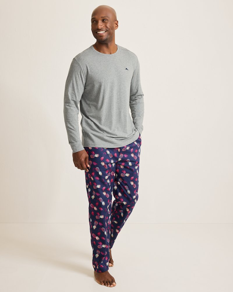 Jersey Long Sleeve & Pants Pajama Set