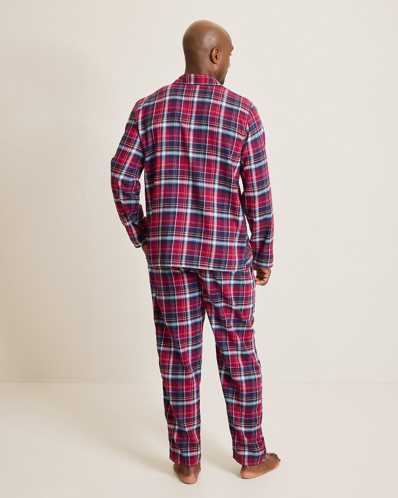 Flannel Long Sleeve & Pants Pajama Set