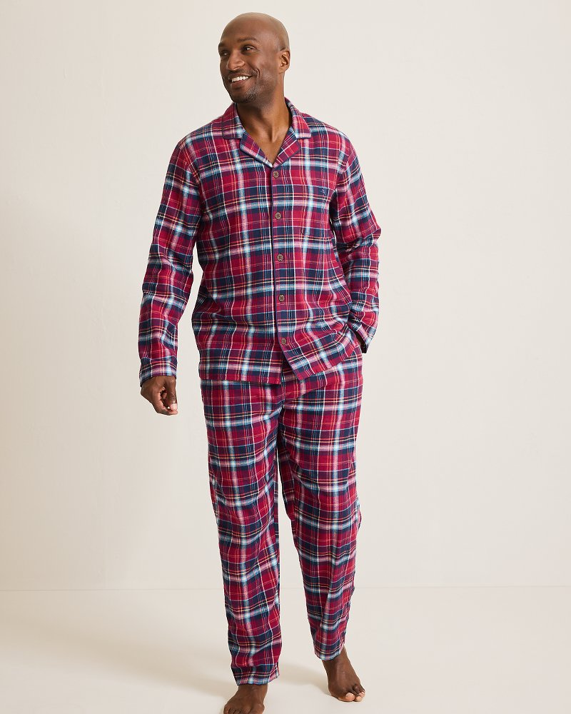 Flannel Long Sleeve & Pants Pajama Set