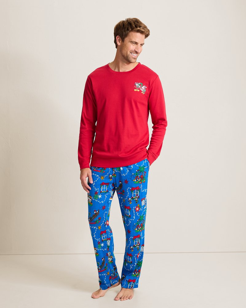 Big & Tall Men's Disney Family Pajama Set