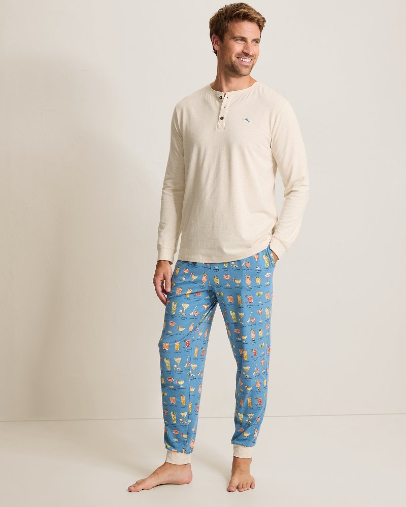 Men's Holiday Drinks Family Pajama Set