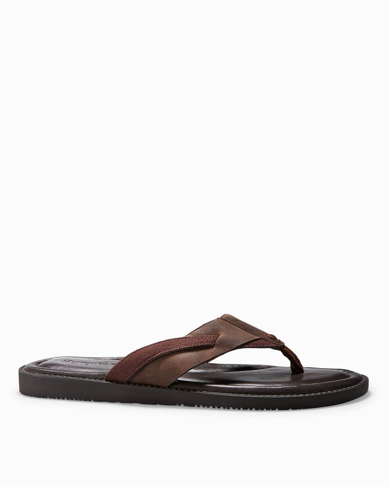 Tommy bahama leather sandals sales