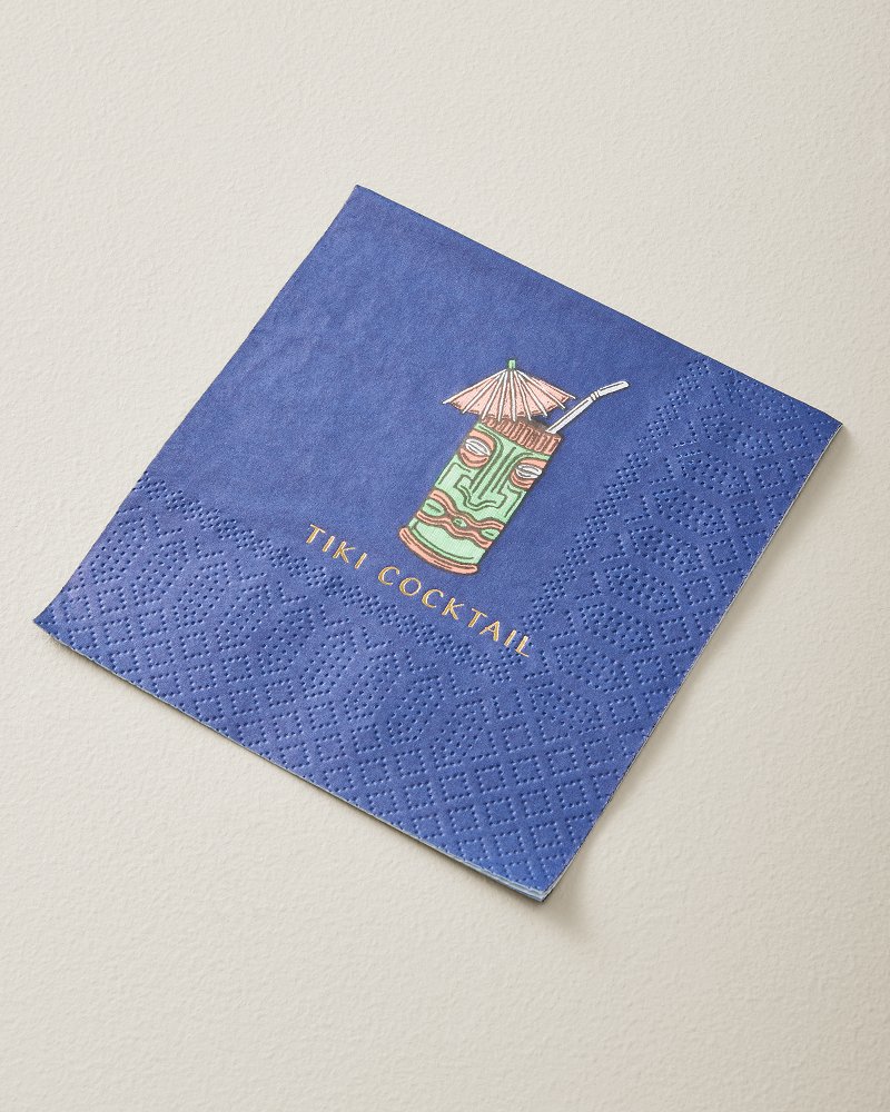 Tiki Paper Cocktail Napkins - Set of 40