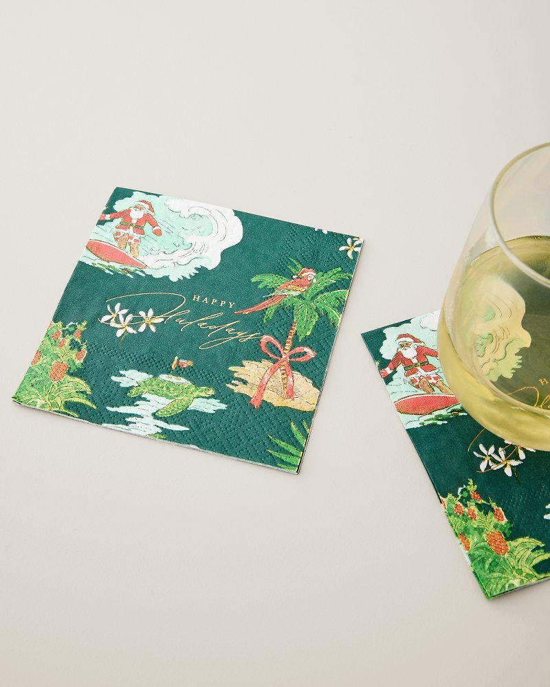 12 Days of Paradise Paper Napkins - Set of 40