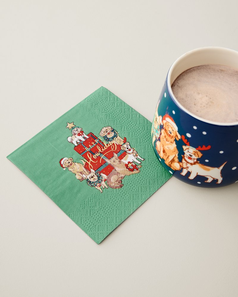Happy Howlidays Paper Napkins - Set of 40