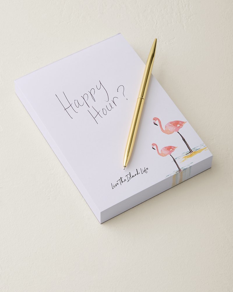 Coastal Service Flamingo Chubby Note Pad