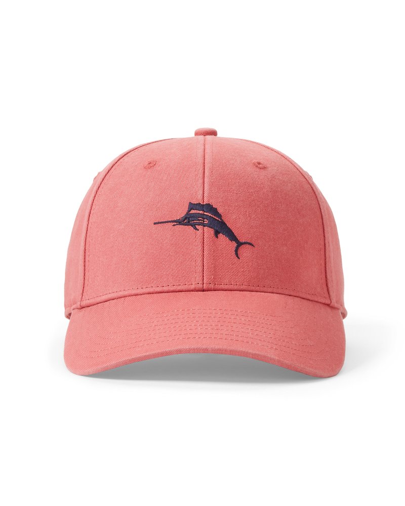 Tommy Bahama The Marlin Cap, Red, Cotton