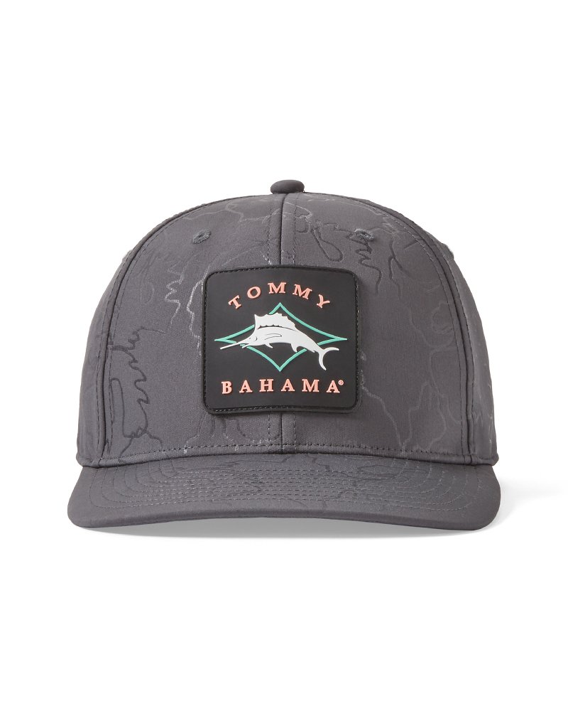 Tommy Bahama Licensed Sailfish Relax adult Cap Adjustable Charcoal