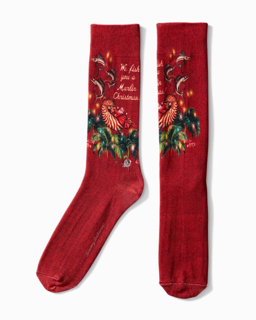 Marlin Christmas Socks