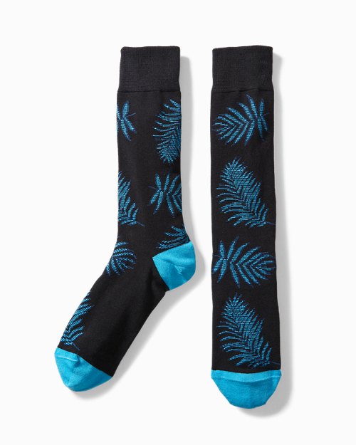 Once in a Blue Palm Socks