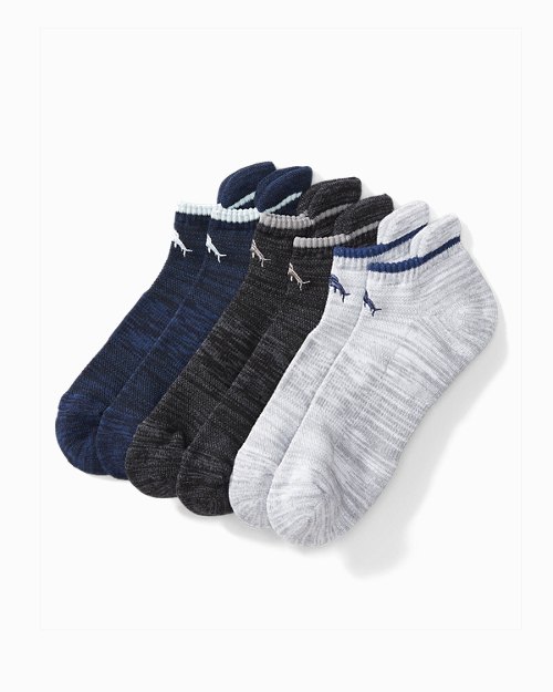 IslandZone® Athletic Tab Socks - 3 Pack