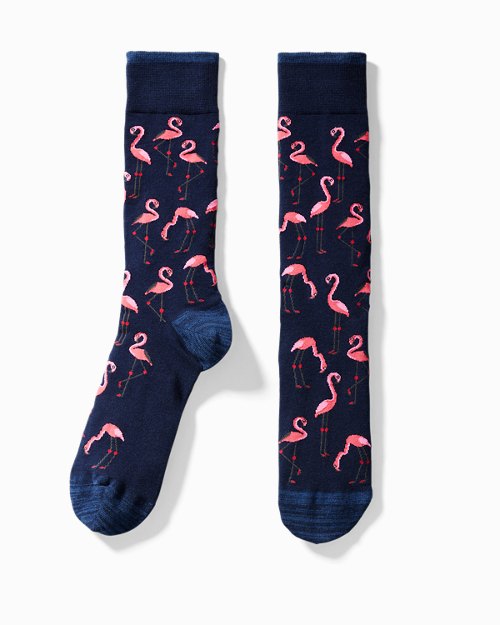 Let's Flamingle Socks