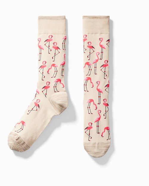 Let's Flamingle Socks
