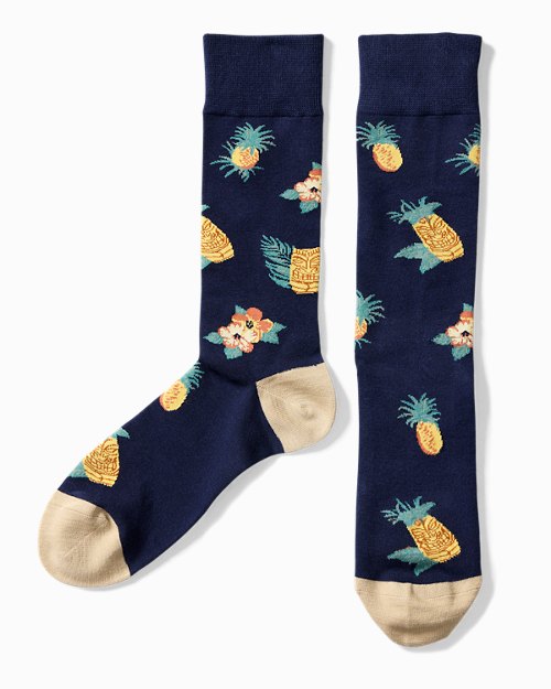 Tropical Tiki Socks