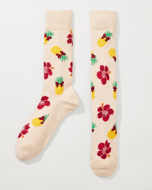 Peace, Love & Pineapples Socks