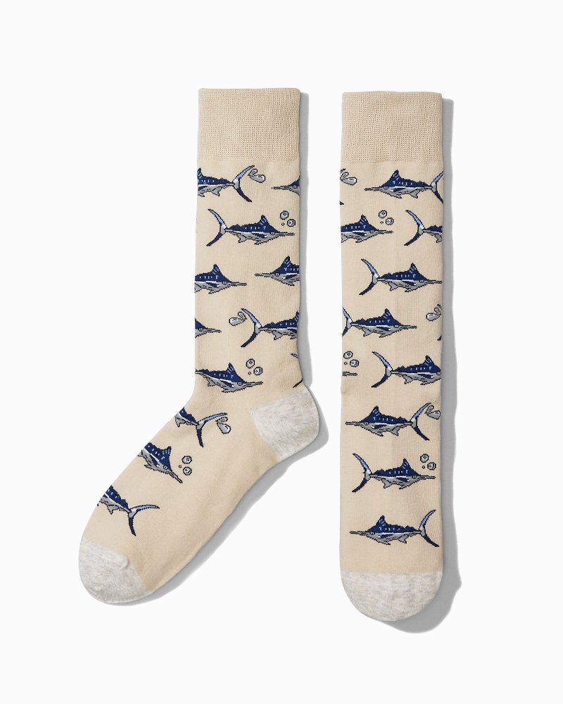 Blue Marlin Bay Socks