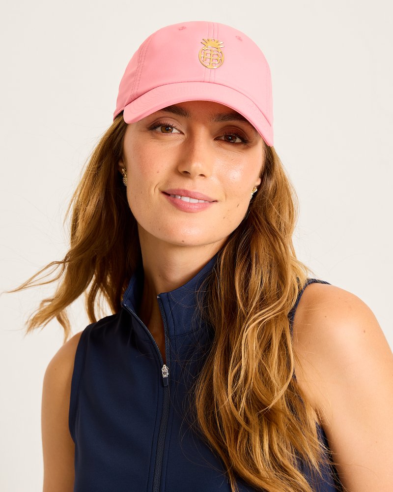 The Bimini Pineapple Packable Cap