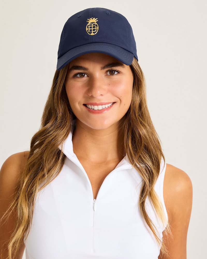 The Bimini Pineapple Packable Cap