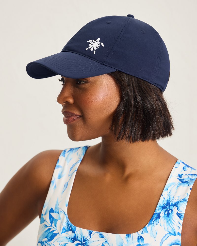 The Monstera Turtle Packable Cap