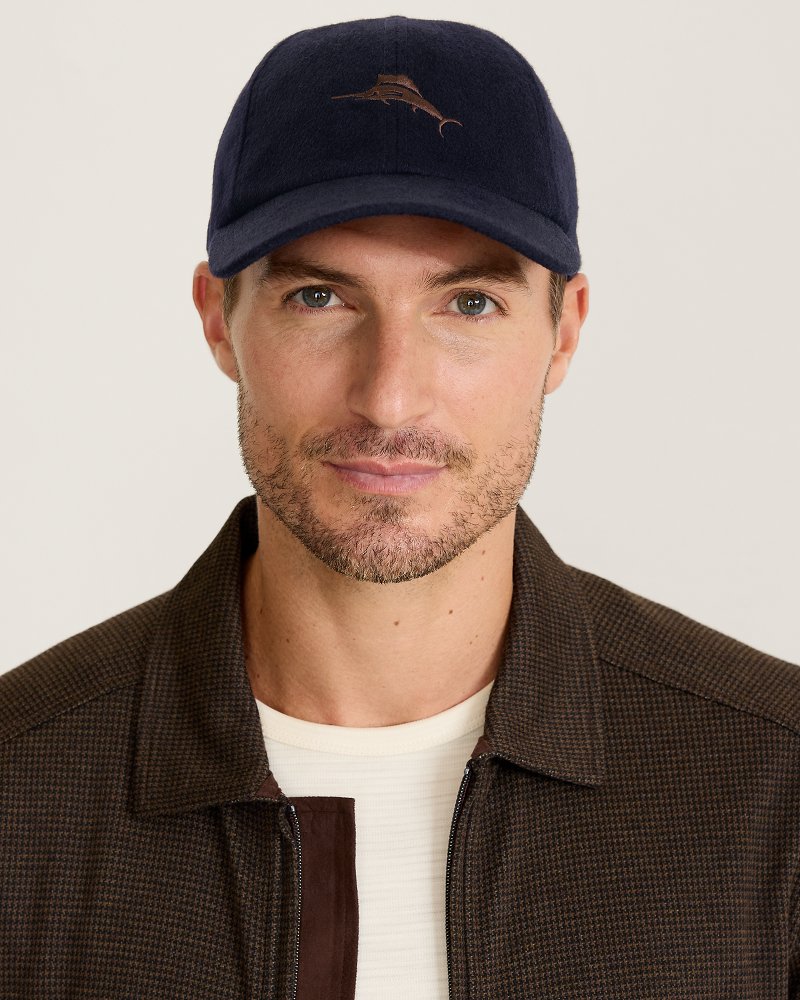 Marlin Cashmere Packable Cap