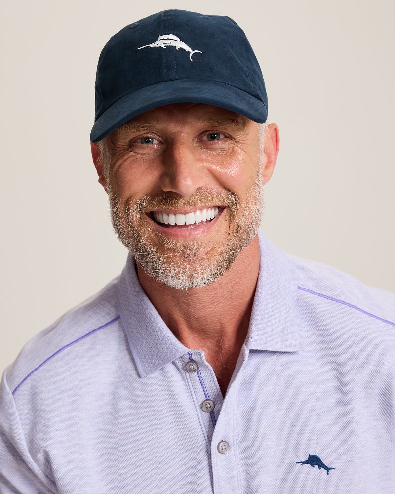 Marlin Faux Suede Packable Cap thumbnail 2
