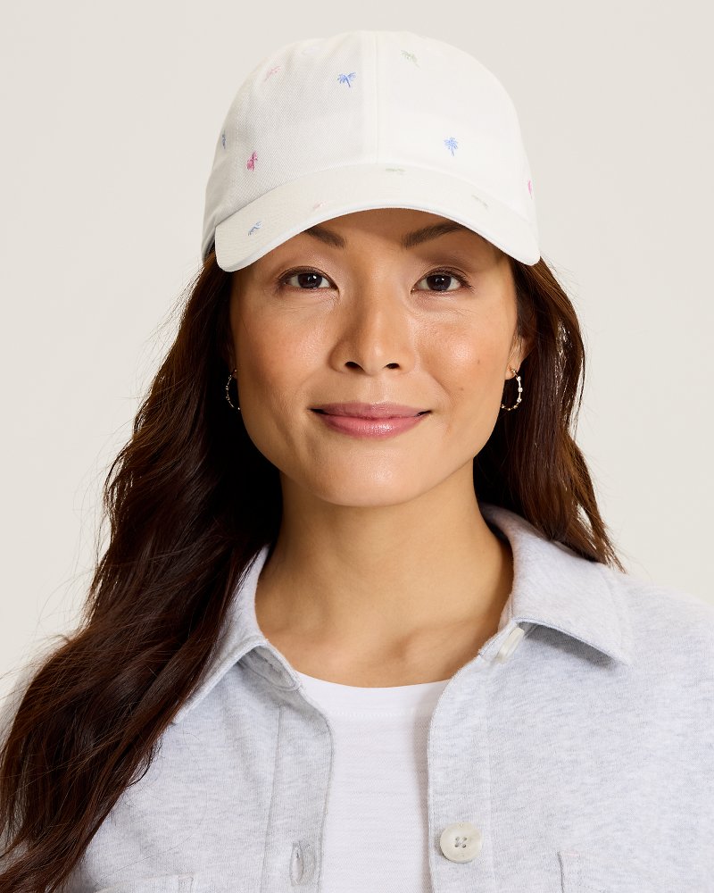 Multi Palm Tree Packable Cap