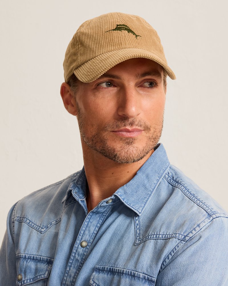 Marlin Corduroy Packable Cap