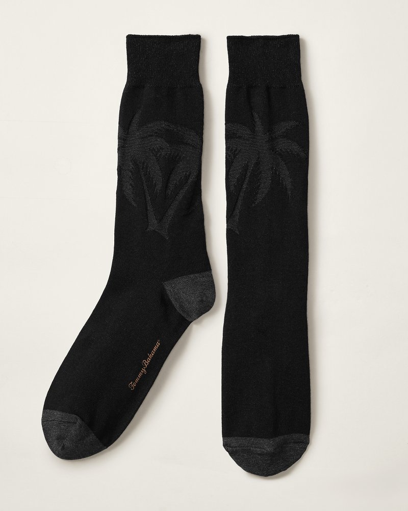 Thumbnail for Reflection Texture Palm Socks