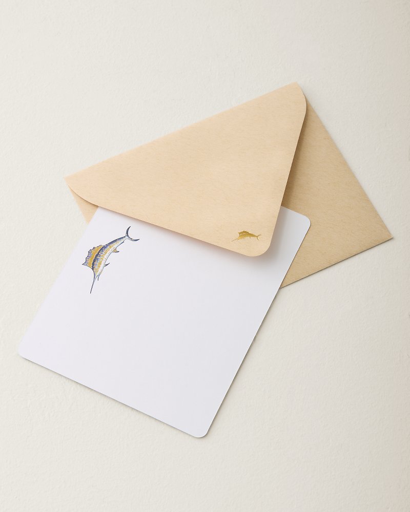 Coastal Service Marlin Flat Notecard Set thumbnail 3
