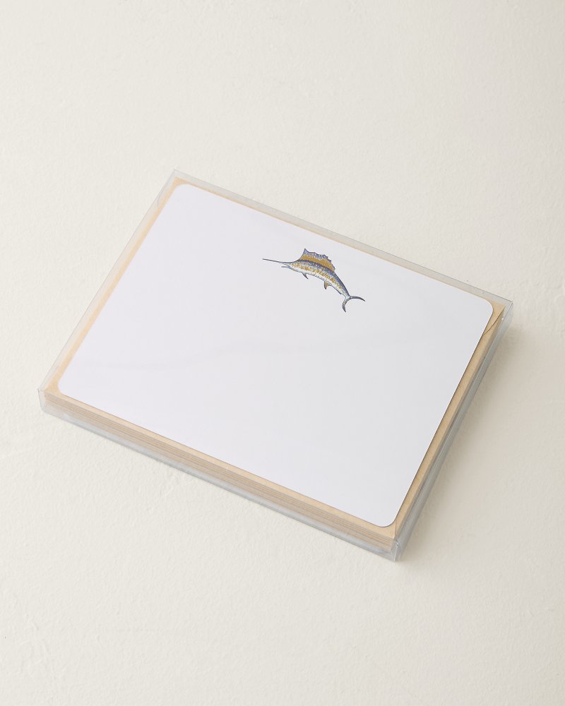 Coastal Service Marlin Flat Notecard Set thumbnail 5