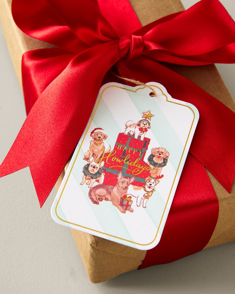 Happy Howlidays Gift Tags