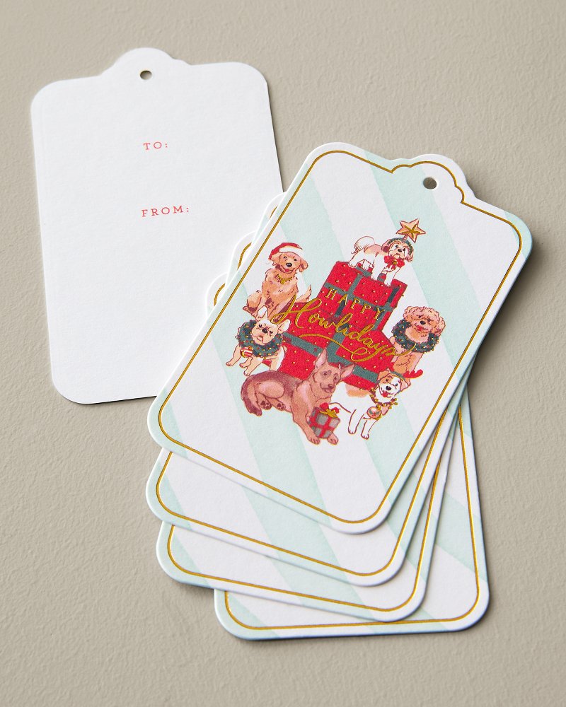 Happy Howlidays Gift Tags