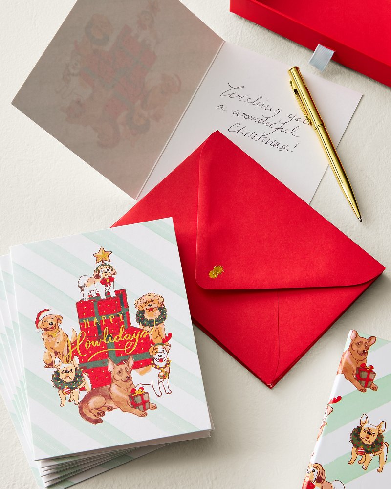 Happy Howlidays Greeting Cards
