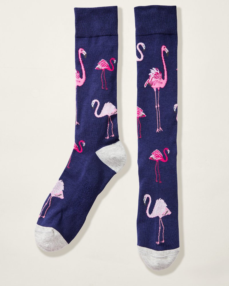 Let's Flamingle Socks