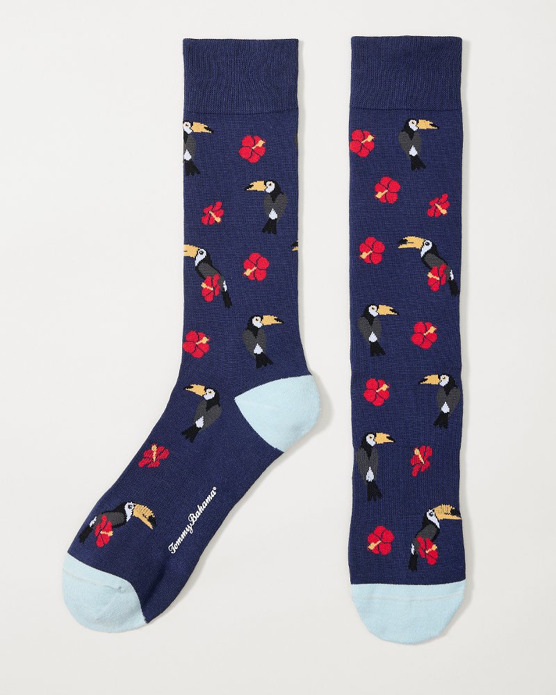 Toucan Beak-Cation Socks