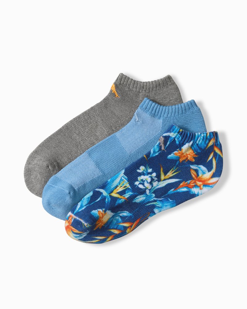 Botanica Blue IslandZone® Athletic Socks—3-Pack