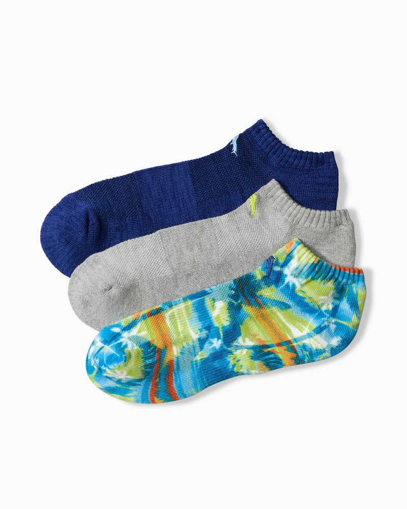 Tropical Trance IslandZone® Athletic Socks—3-Pack