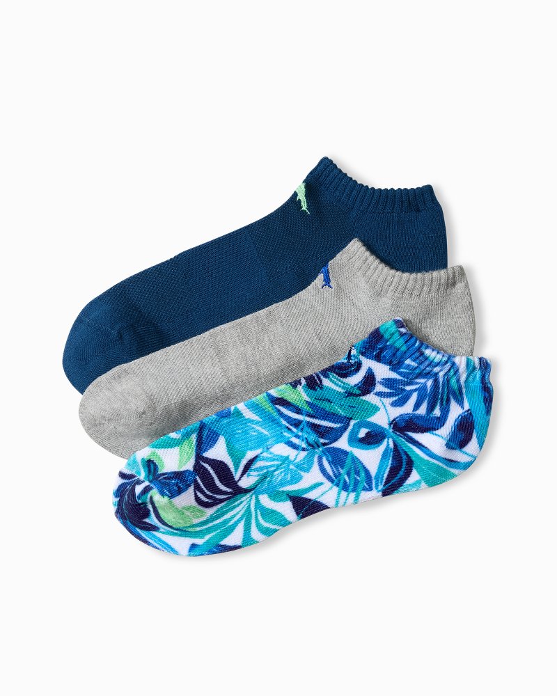 Marina Blooms IslandZone® Athletic Socks—3-Pack